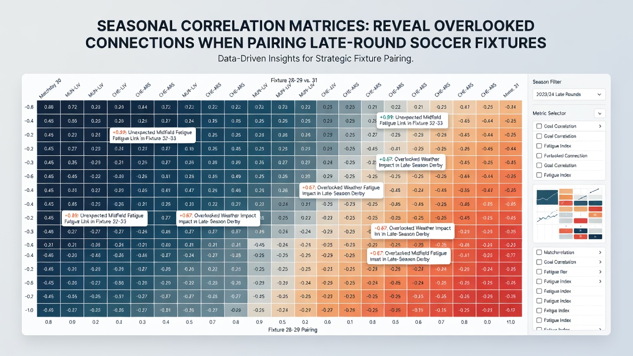 Data charts showing correlations between soccer fixtures, tennis matches, and horse racing results